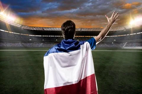 French soccer player Stock Photos