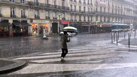 The French street Video stock 168604545