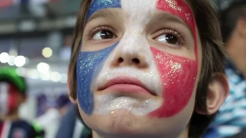 French supporter Stock Footage 83317495