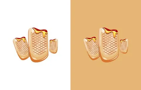 French tacos logo Stock Illustration