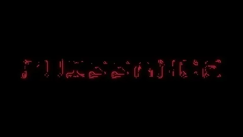 French text power in the form of printed circuit board tracks Stock Footage 103953720