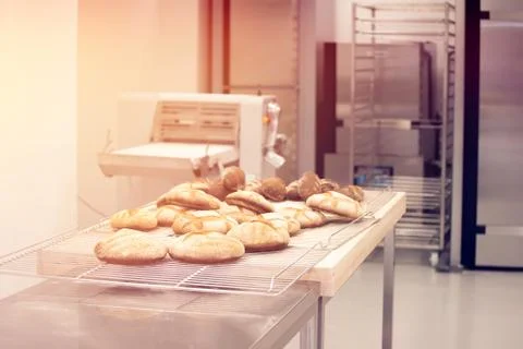 French traditional breads close-up Foto stock