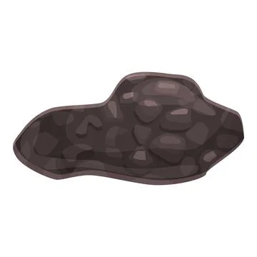 French truffle icon cartoon vector. Cooking truffle 스톡 일러스트