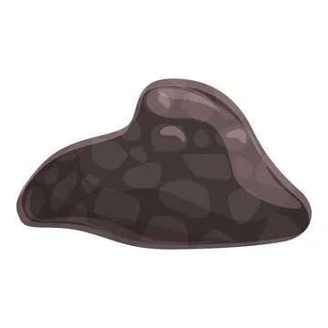 French truffle icon cartoon vector. Mushroom fungus 스톡 일러스트