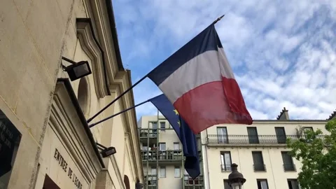 French turnout rises to 26.63 %, the highest in decades, París, FR - 07 Jul 2024 Stock Footage 278804430