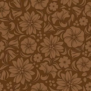French vintage damask pattern. Delicate white floral seamless design. Hand-.. Stock Illustration