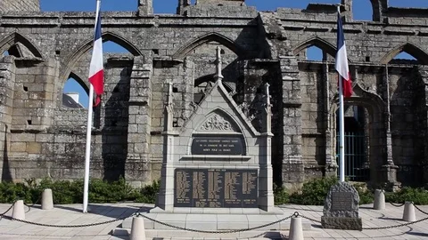 French war memorial. Stock Footage 71298400