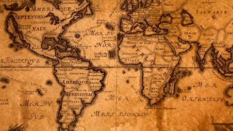 French World Map Stock Footage 333285539