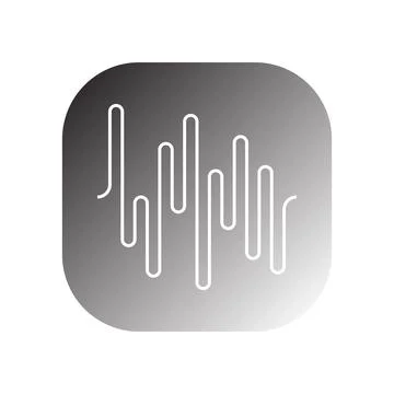 Frequency icon vector Stock Illustration