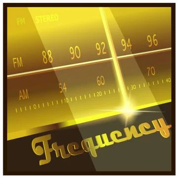 Frequency Stock Illustration
