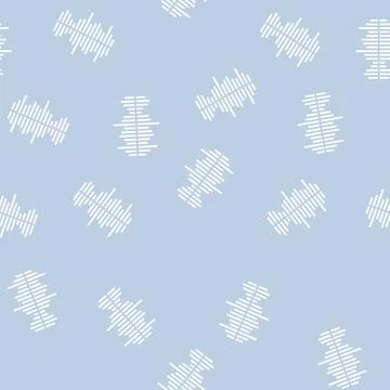 Frequency noise line seamless pattern Illustrazione stock