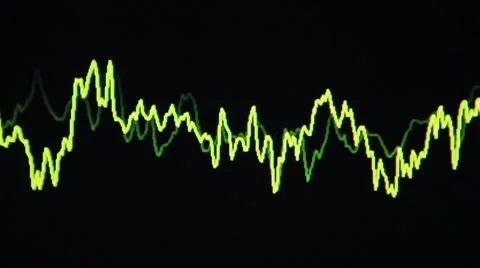 Frequency oscillation Stock Footage 958464