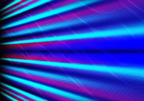 Frequency technology, abstract modern light and sound concept, vector design. 스톡 일러스트
