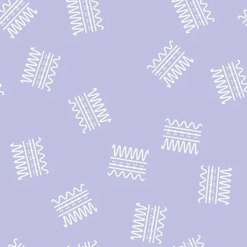 Frequency telecommunication line seamless pattern Illustrazione stock