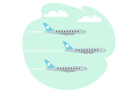 Frequent Flyer Program Concept Illustration Illustration