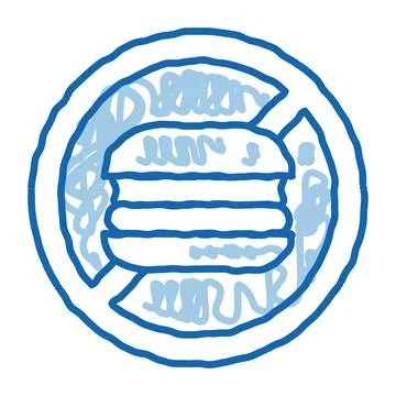 Frequent Urination Symptomp Pregnancy doodle icon hand drawn illustration Stock Illustration