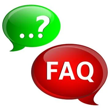 Frequently ask question concept 스톡 일러스트
