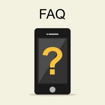 Frequently Asked Questions FAQ concept illustration concept. Online support c Stock Illustration
