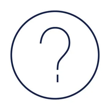 Frequently Asked Questions, Faq Line Icon. Stock Illustration