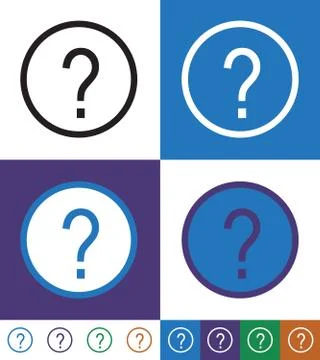 Frequently Asked Questions, Faq Line Icon. Stock Illustration