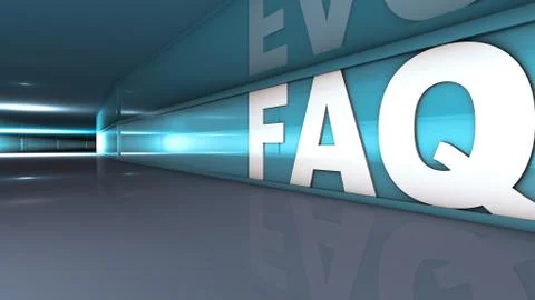 Frequently asked questions Stock Illustration