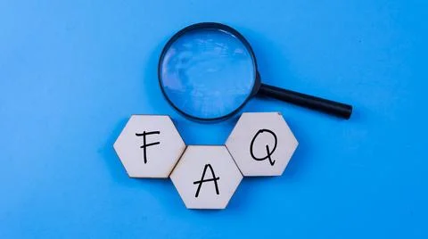 Frequentlys Asked Question Concept Stock Photos