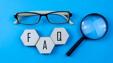 Frequentlys Asked Question Concept Stock Photos