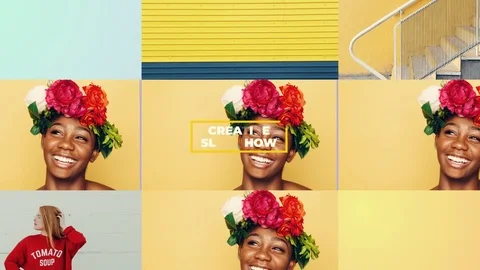 FRESCO | Creative Slideshow Stockmateriaal After Effects