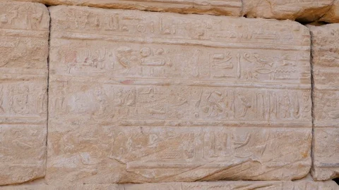 Fresco on Old Bricks Stock Footage 127990416