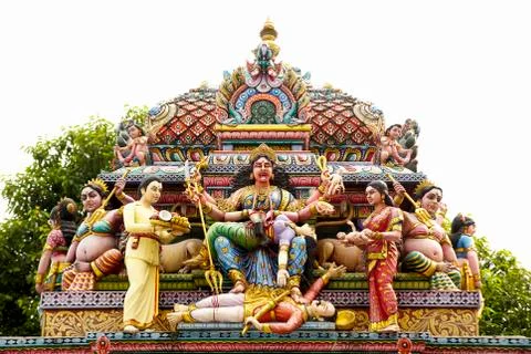 Fresco statue Stock Photos