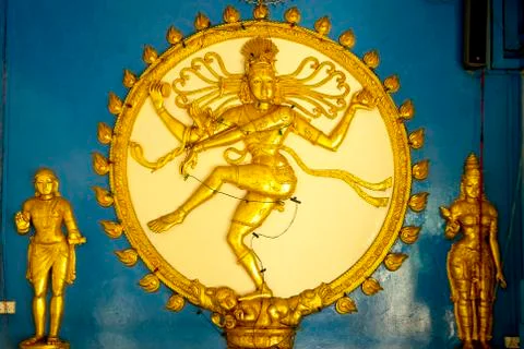 Fresco statue 库存照片