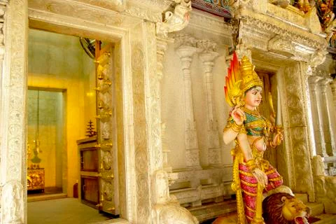 Fresco statue 库存照片