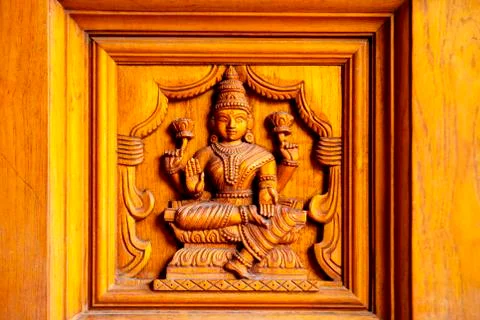 Fresco statue Stock Photos