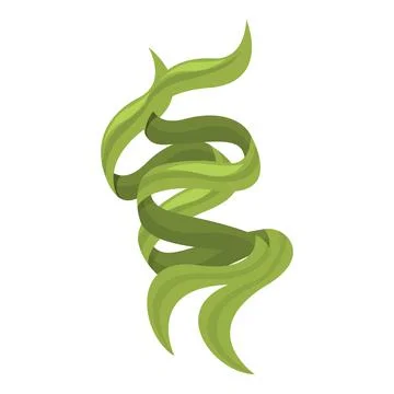 Fresh algae icon cartoon vector. Alga plant Stock-Illustration