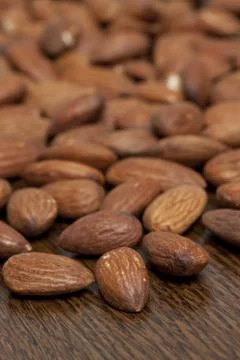 Fresh almonds Stock-Fotos