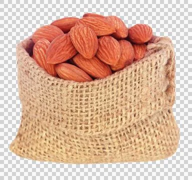Fresh almonds Stock Photos