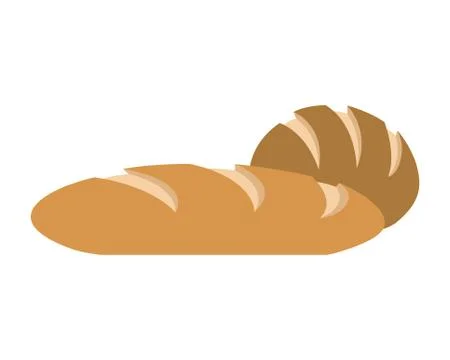 Fresh and delicious bakery bread Illustrazione stock
