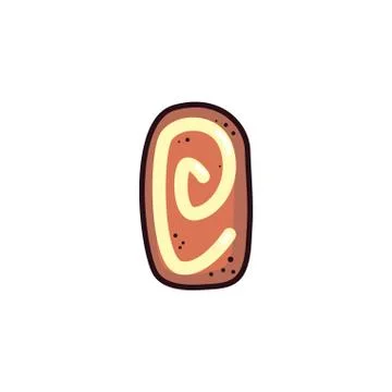 Fresh and delicious bakery bread Illustrazione stock