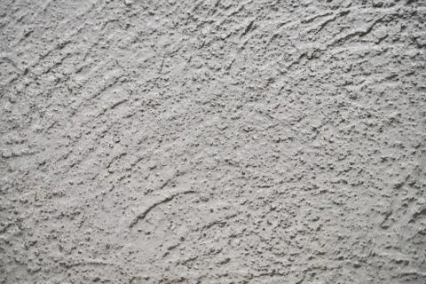 Fresh and leveled concrete - Top view Stock Photos