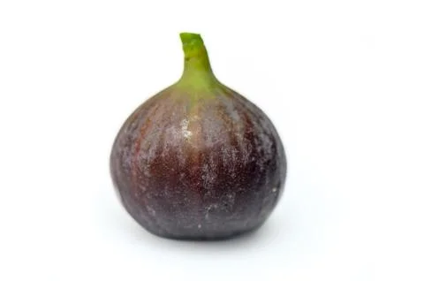 Fresh appetizing figs on white background Stock Photos
