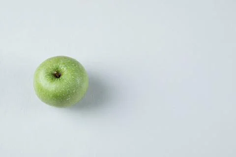 Fresh apple isolated on a white background Stock Photos