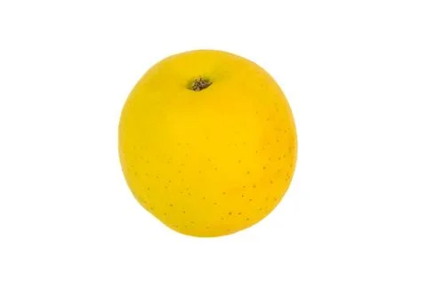 Fresh apple isolated on white background Stock Photos