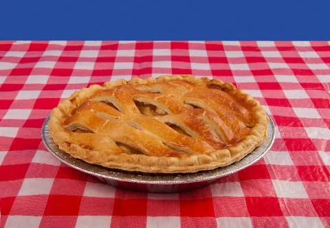 Fresh Apple Pie Stock Photos