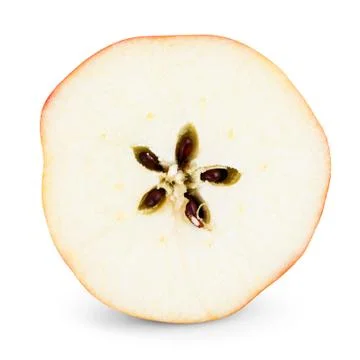 Fresh apple slice Stock Photos