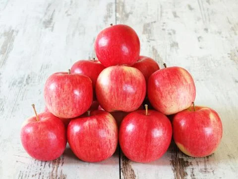 Fresh apples Stock Photos