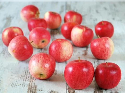 Fresh apples Stock Photos