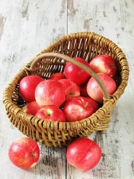 Fresh apples Foto stock