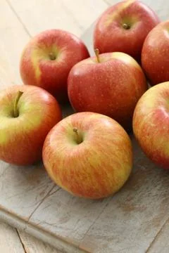 Fresh apples Stock Photos