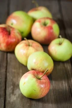 Fresh apples Stock Photos