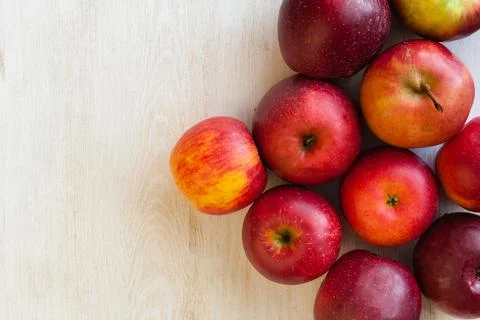 Fresh apples Stock Photos